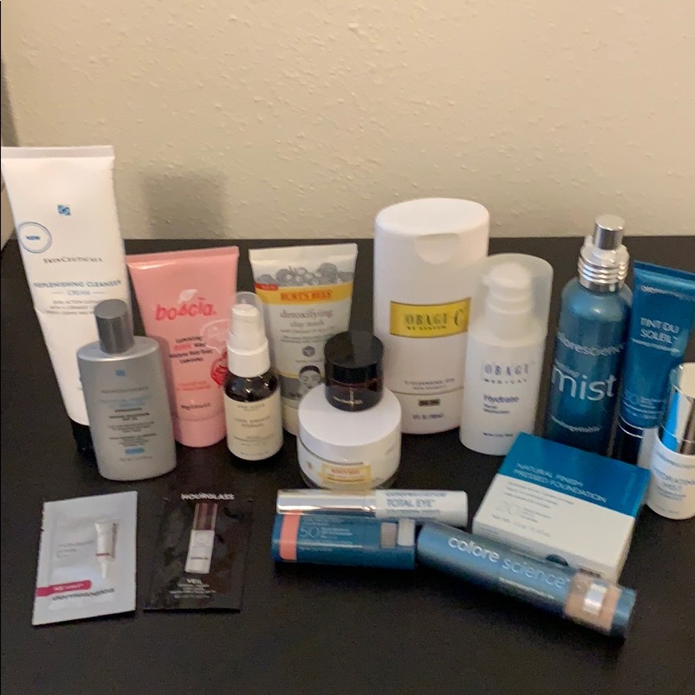 High end and natural skin care